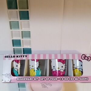 Hello Kitty Shot Glass Set🍹🍷🍸🥃🥂🍾